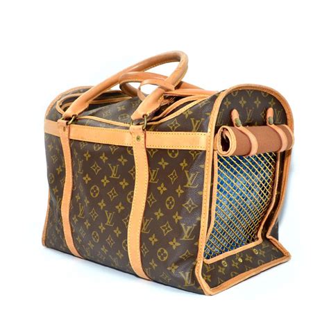 louis vuitton harness dog|faux louis vuitton dog carriers.